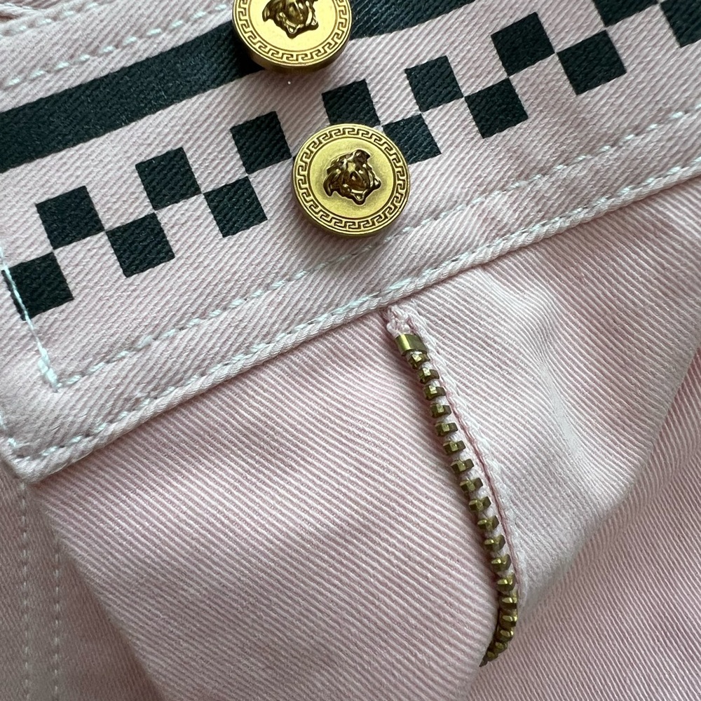 Versace cute pink jeans